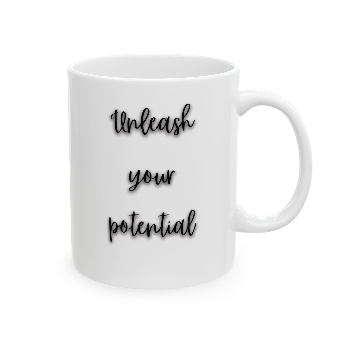 unleash your potential mug